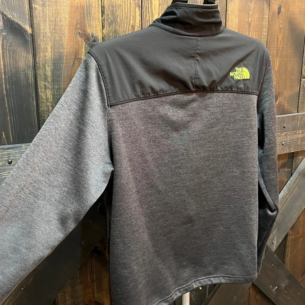 The North Face Black Norris Fleece Hybrid Jacket M Full Zip Outdoors Gorpcore